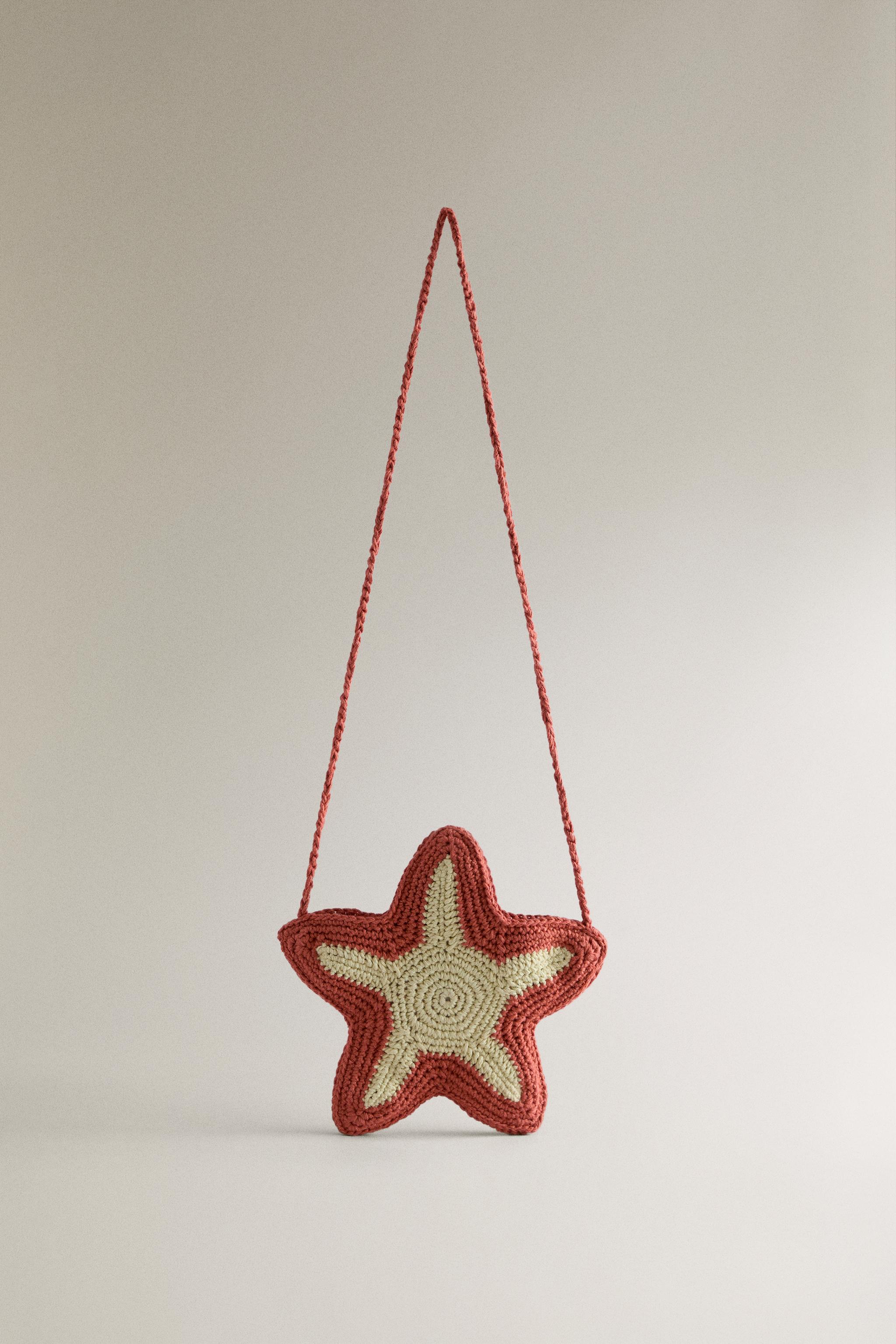 Детские сумки Zara KIDS' KNITTED STAR