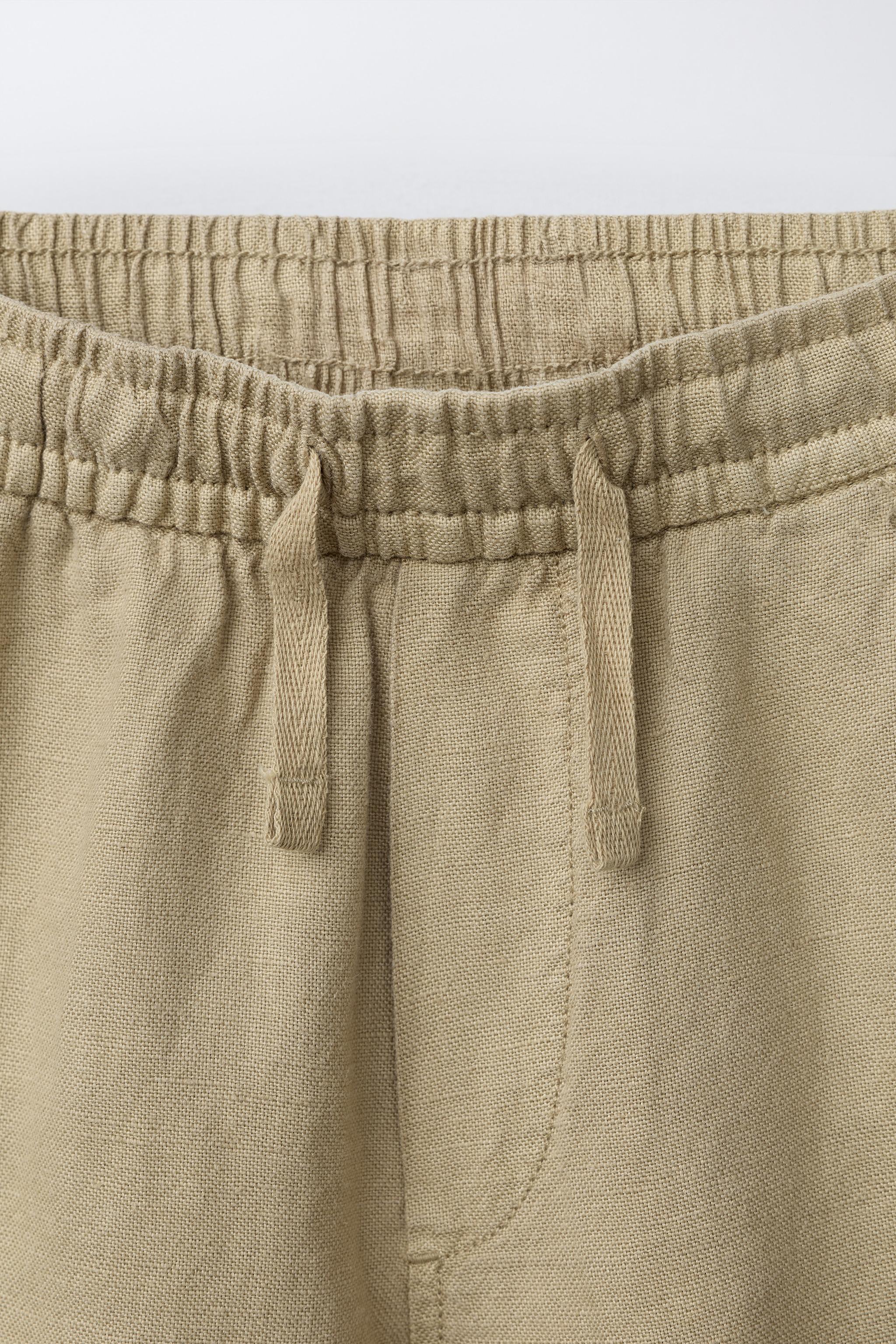 FLOWY LINEN SHORTS