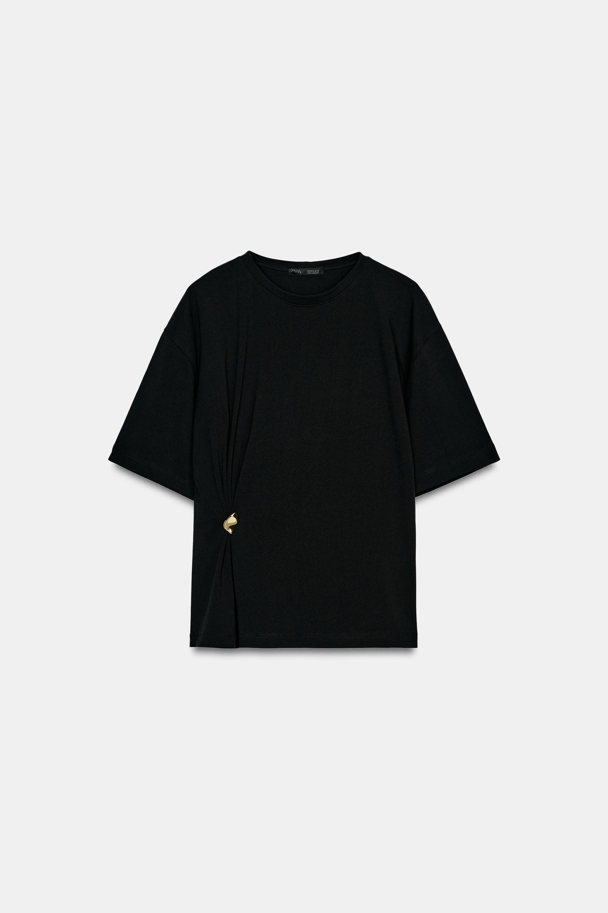 HEAVY COTTON APPLIQUÉ T-SHIRT