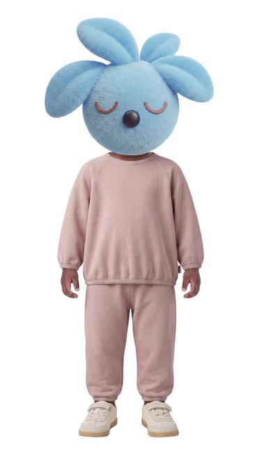 BỘ ÁO NỈ VÀ QUẦN DÁNG PHỒNG MÀU TRƠN - Màu hồng từ Zara