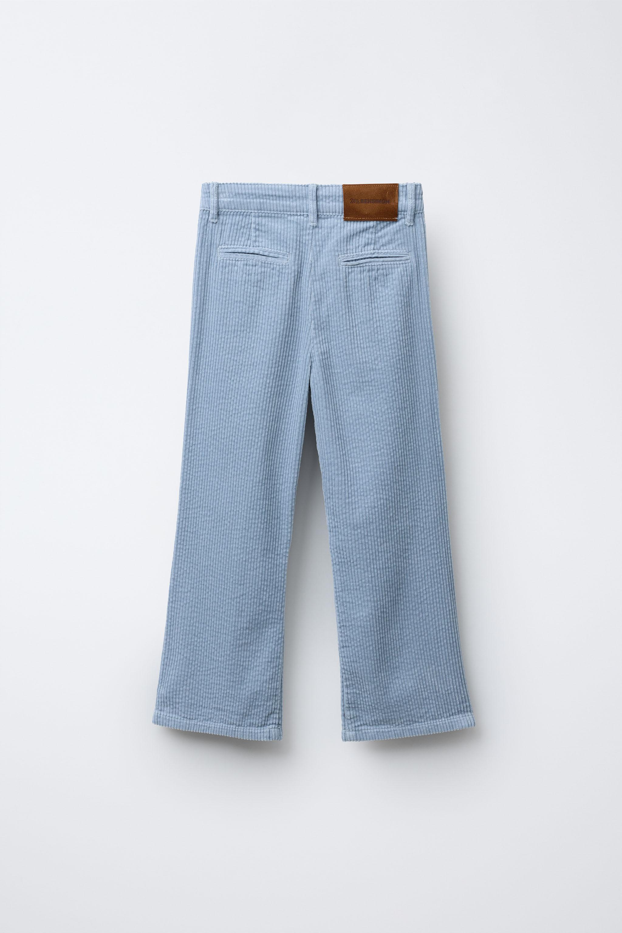 BENSIMON ® X ZARA STRAIGHT CORDUROY PANTS