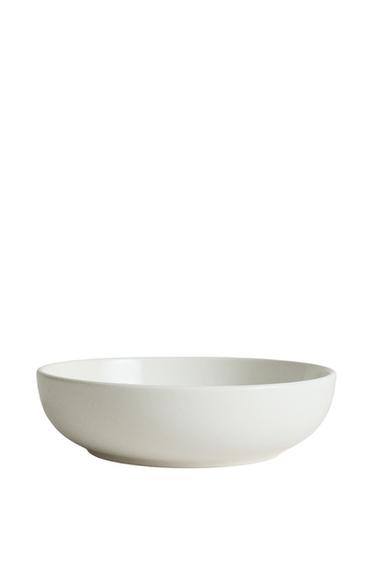 PRATO FUNDO DE GRÊS - Branco da Zara