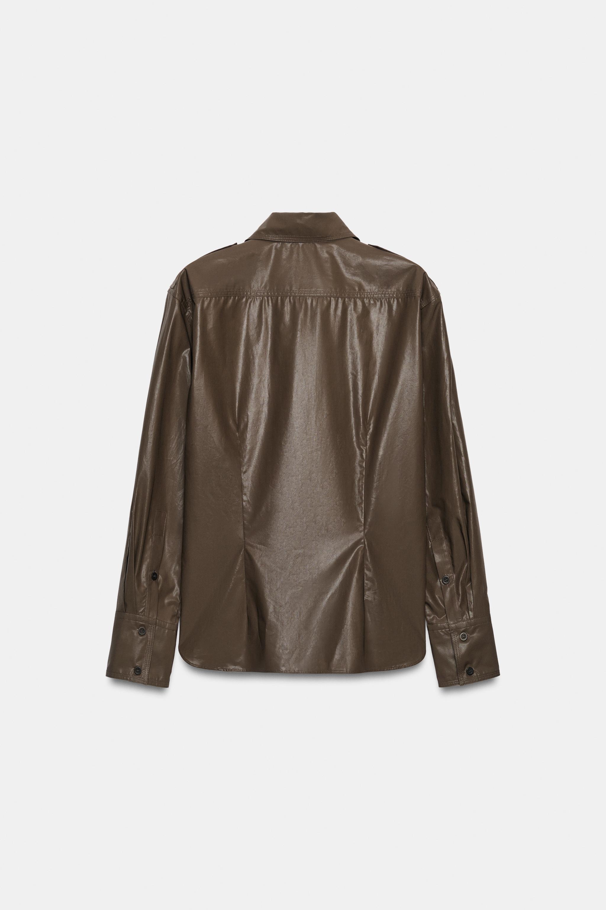 SHIMMER POCKET SHIRT