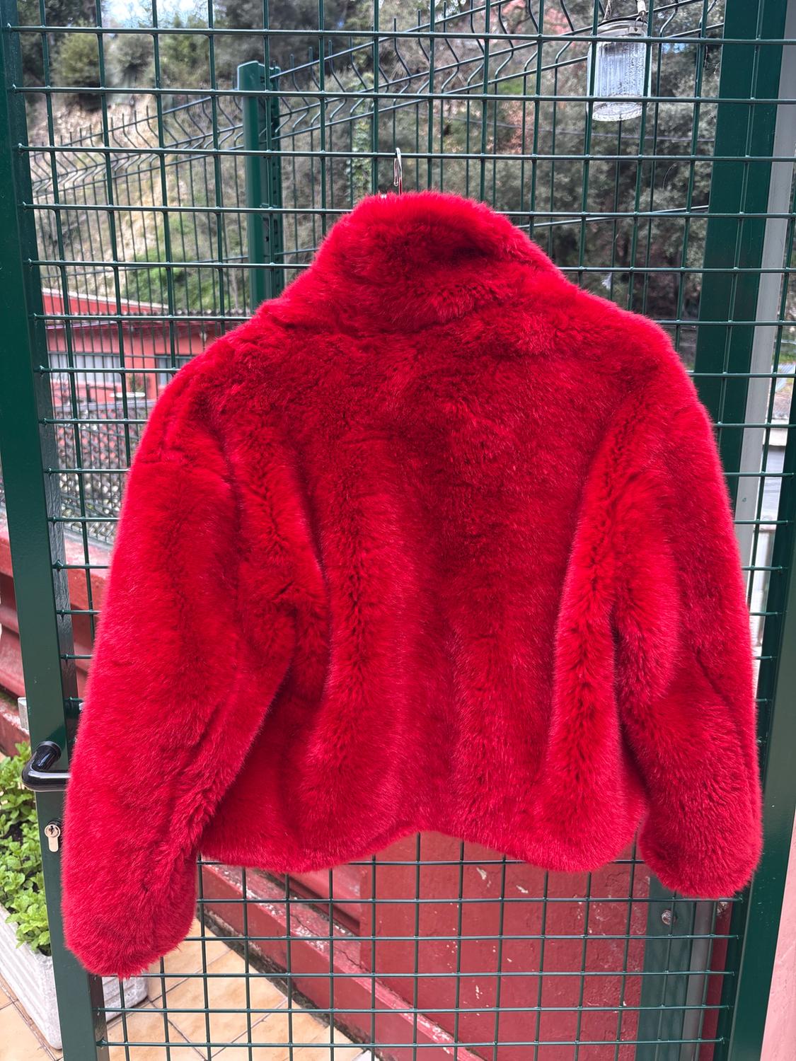 FAUX FUR JACKET - Image 3