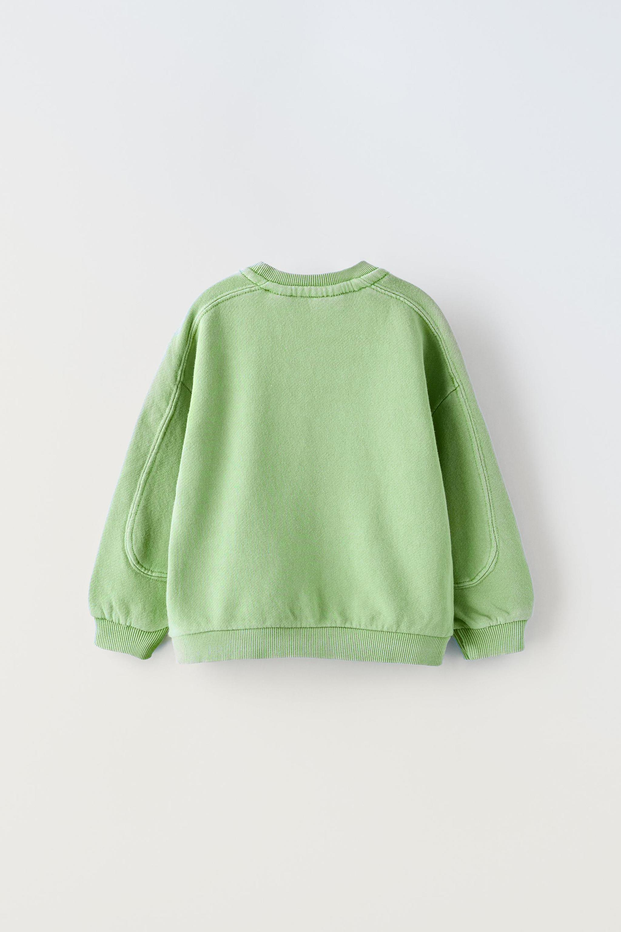 Zara Kids HTF Pumpkin store Sweatshirt