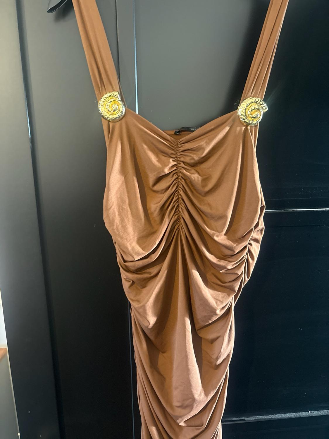 SHELL POLYAMIDE DRESS - Image 2
