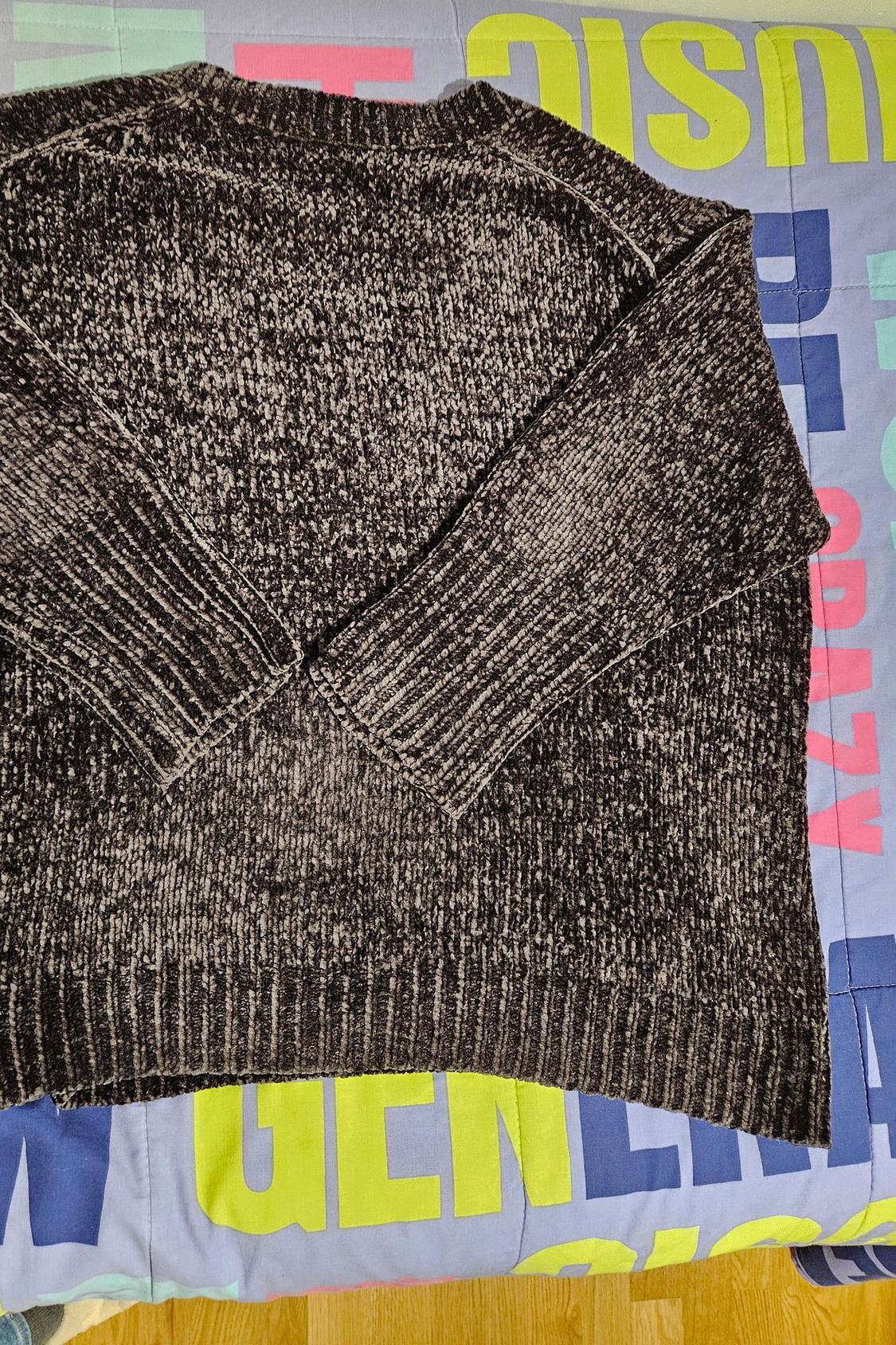 OVERSIZED CHENILLE SWEATER - Image 3