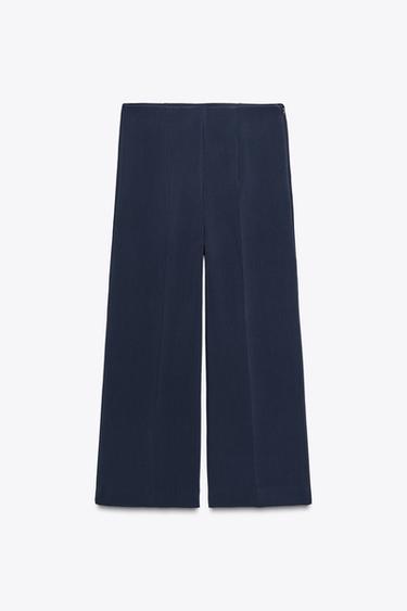 CULOTTE – ZW COLLECTION - Marineblau von Zara
