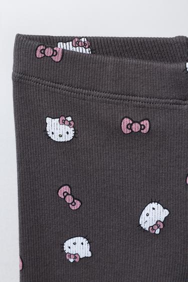 ENSEMBLE SWEAT-SHIRT ET LEGGING HELLO KITTY © SANRIO - Bordeaux de Zara - Image 4
