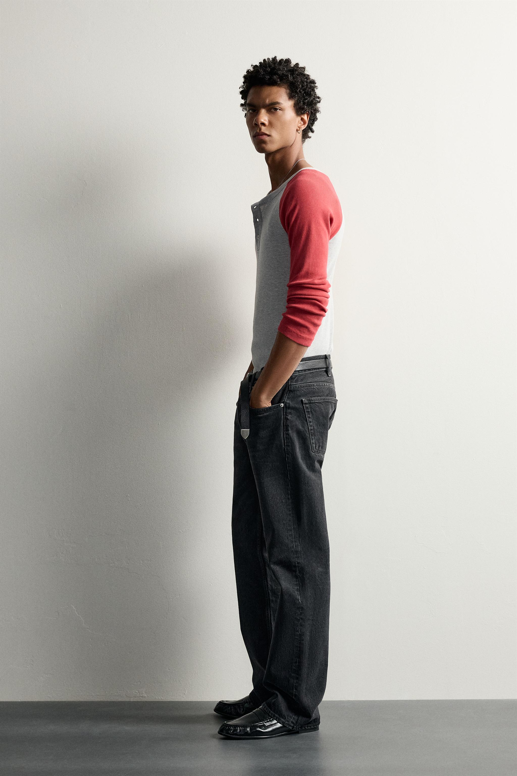 T-SHIRT SLIM COLOR BLOCK