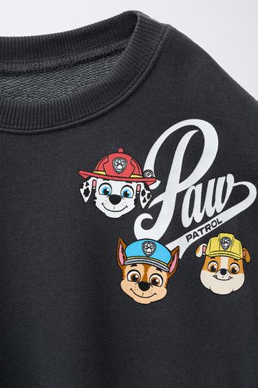 SWEAT À IMPRIMÉ PAW PATROL ™ - Gris anthracite de Zara - Image 2