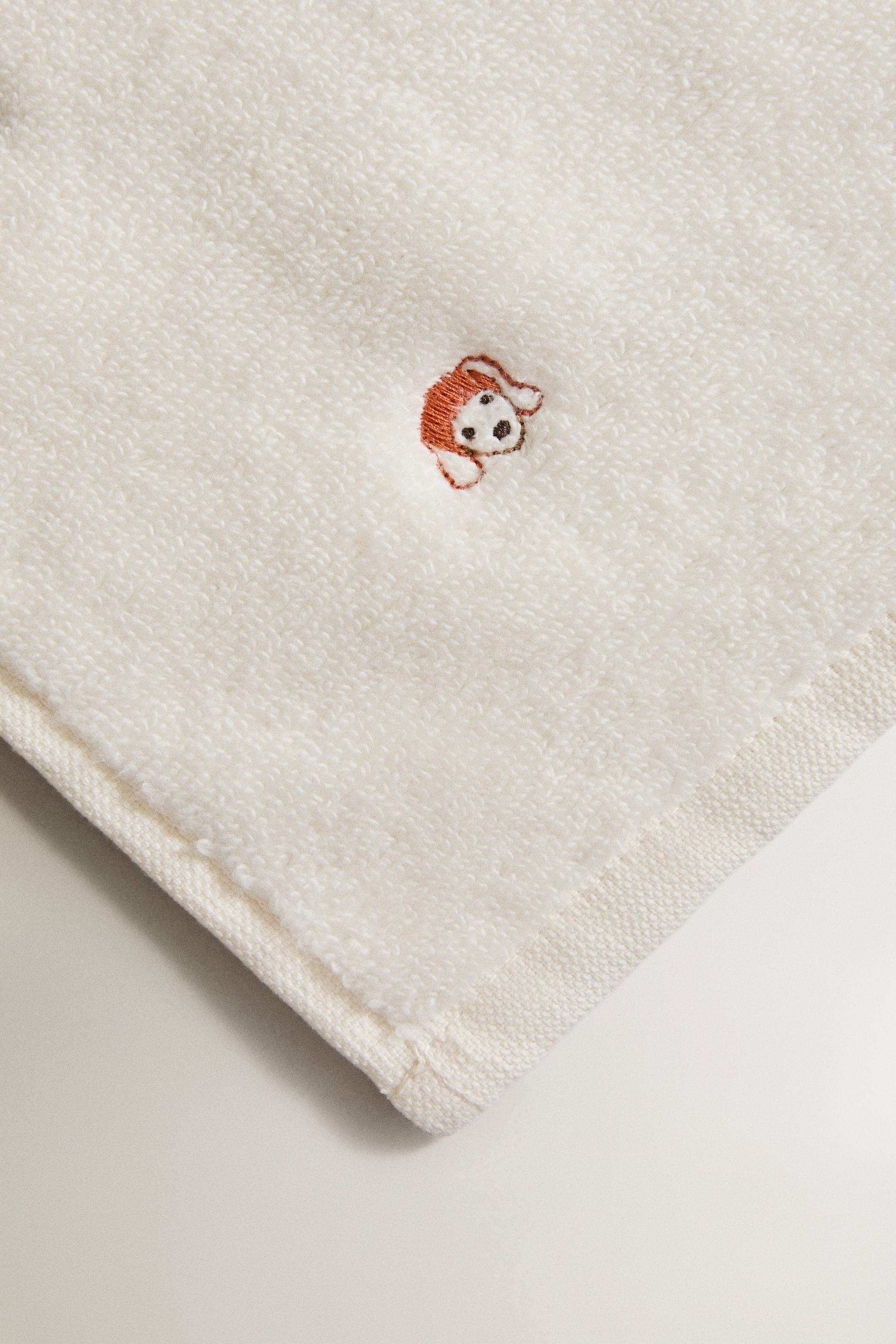 SERVIETTE ENFANT CHIENS
