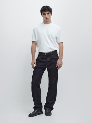 Camiseta manga corta 100% algodón - Blanco de Zara - Imagen 0