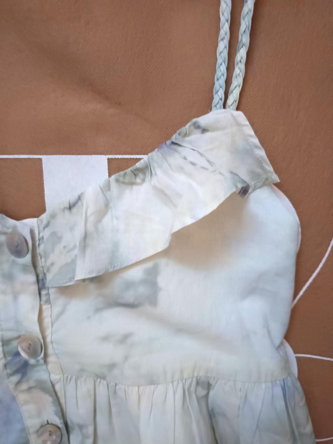 STRAPPY TIE-DYE DRESS - Image 4
