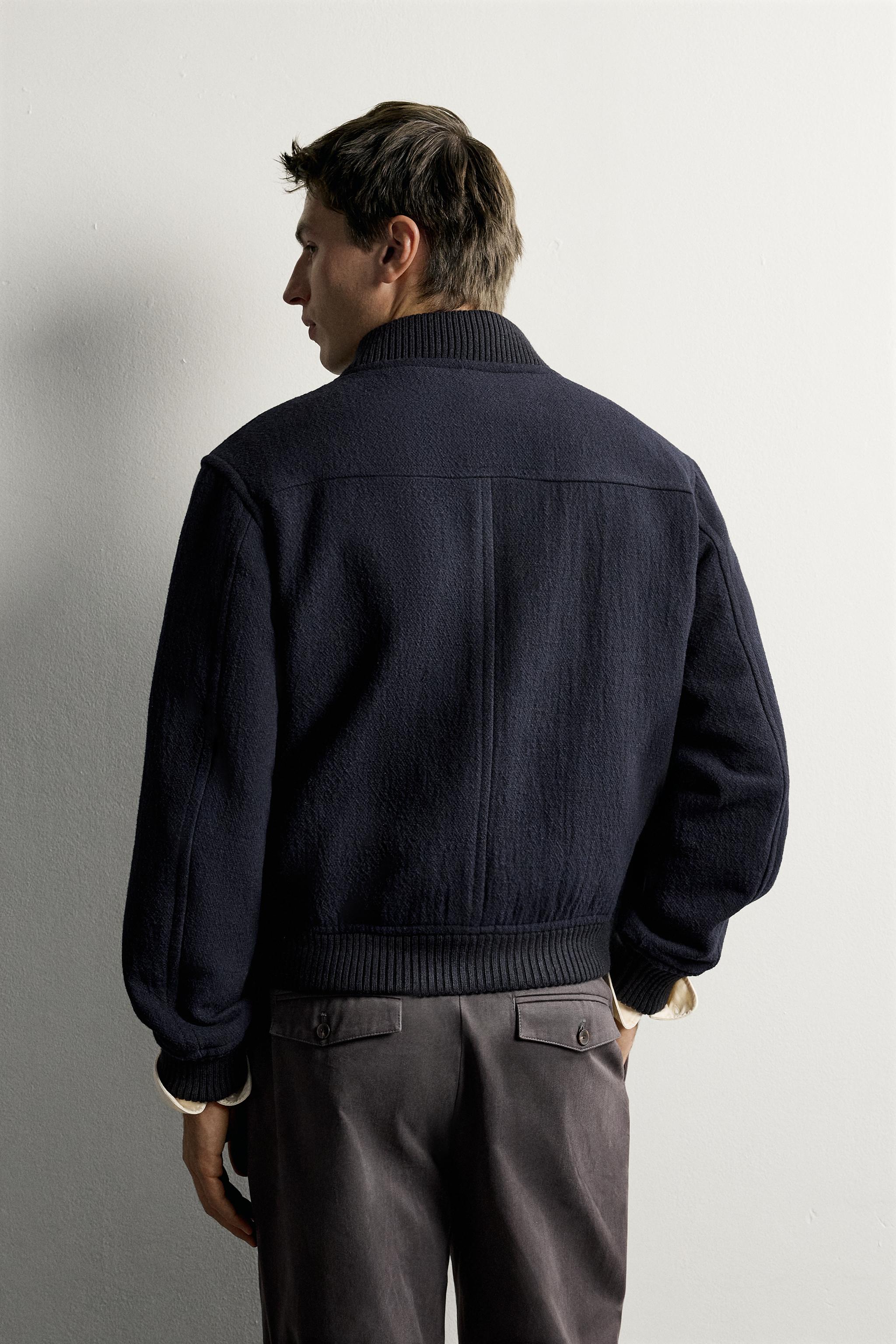 RELAXED-FIT WOOL JACKET