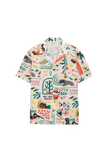 PRINTED GRAPHICS SHIRT