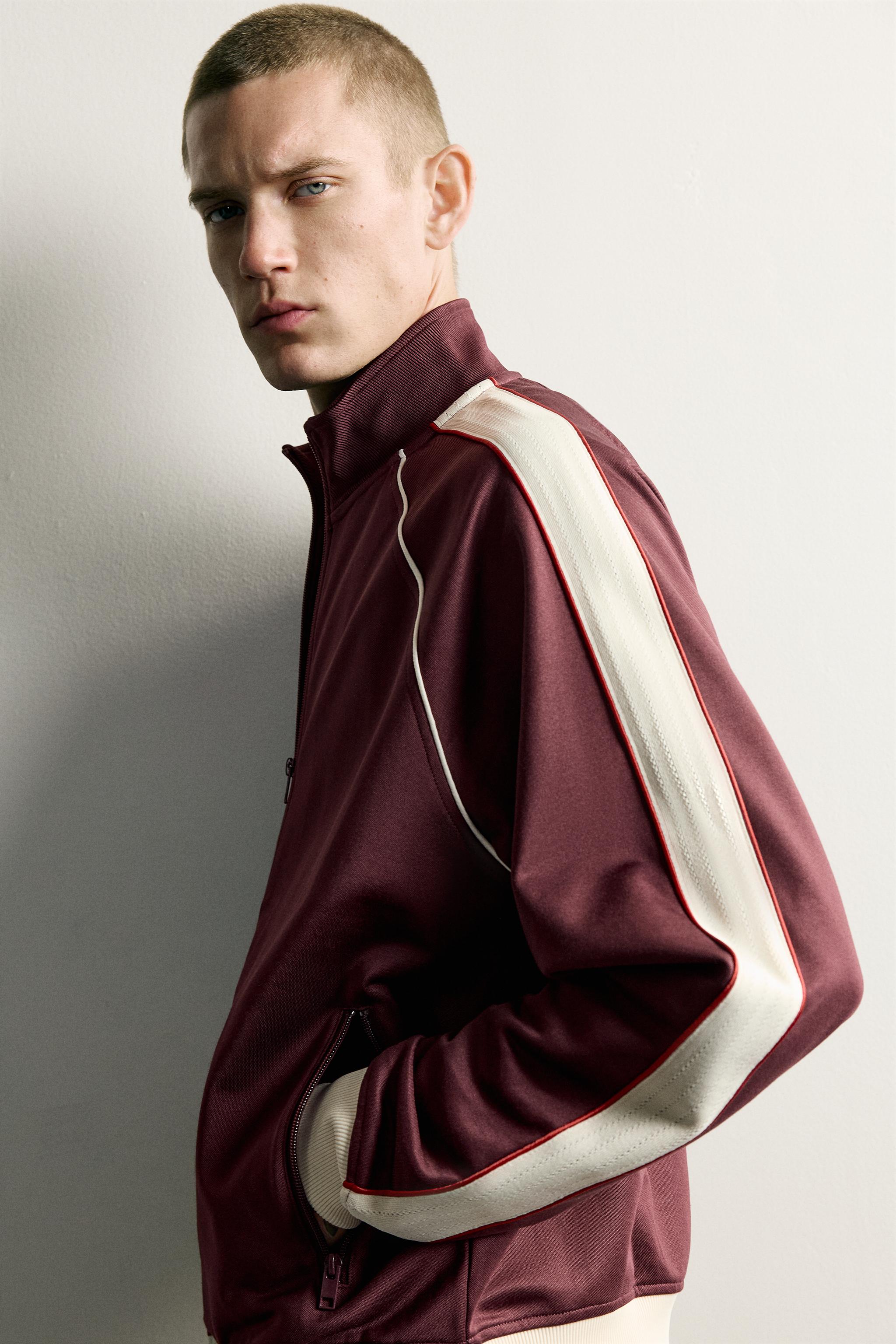 RETRO CONTRAST TRACK JACKET