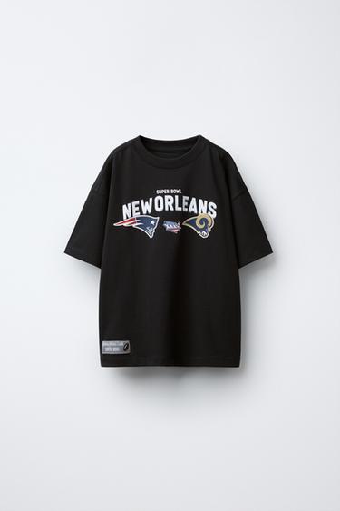 T-SHIRT NEW ORLEANS SAINTS © NFL - Schwarz von Zara - Bild 0