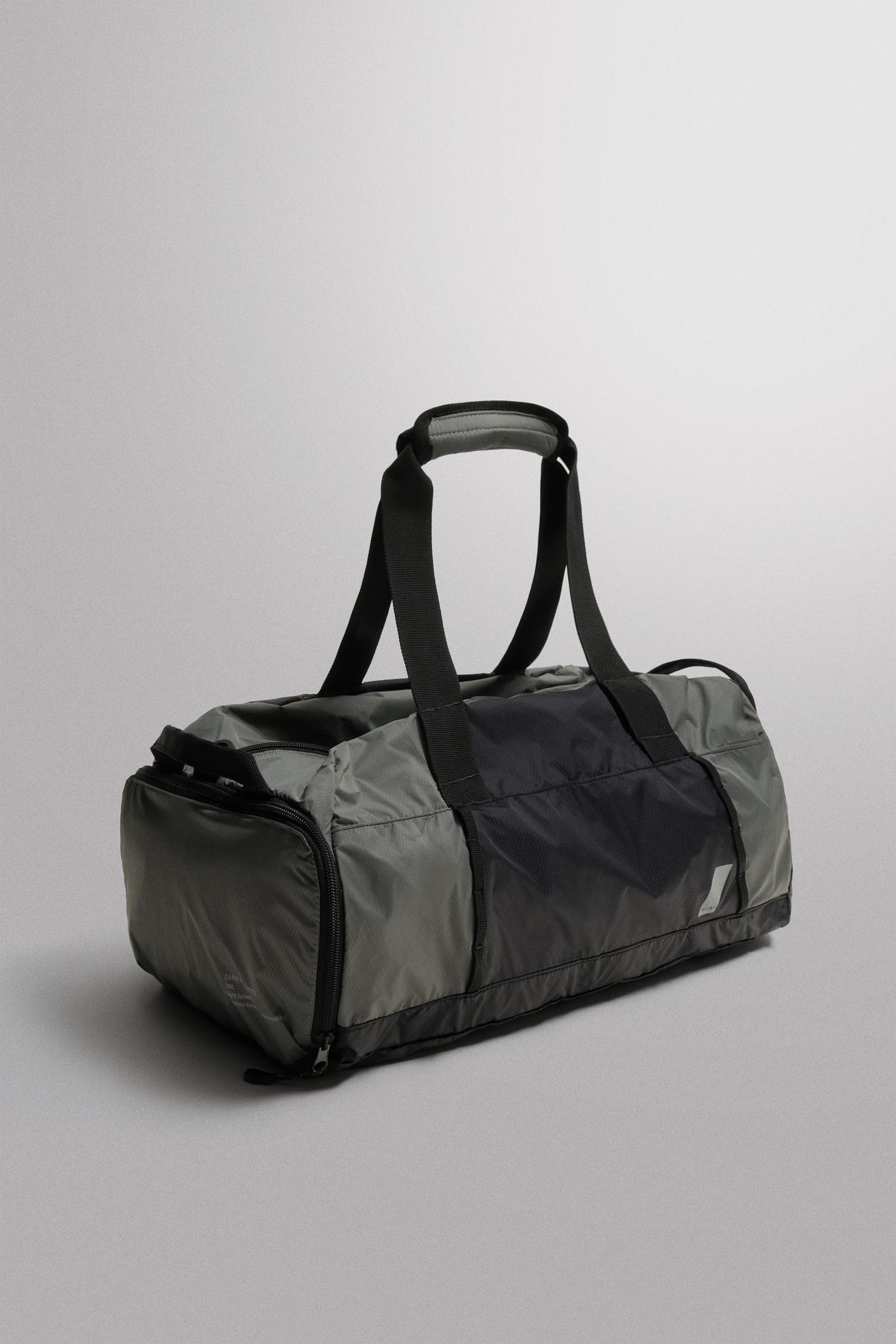 Мужская сумка Zara 30L Foldable Sports, цвет: Чёрный — фото 2