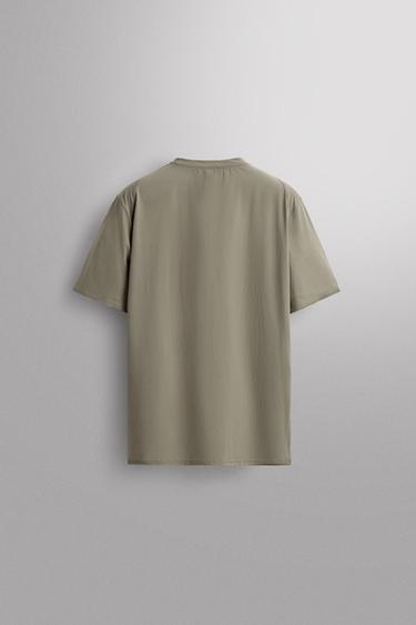 T-SHIRT TECHNIQUE RUNNING BIMATIÈRE - Gris anthracite de Zara - Image 8