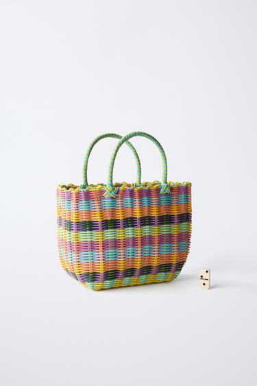 PANIER MULTICOLORE - Jaune de Zara - Image 5