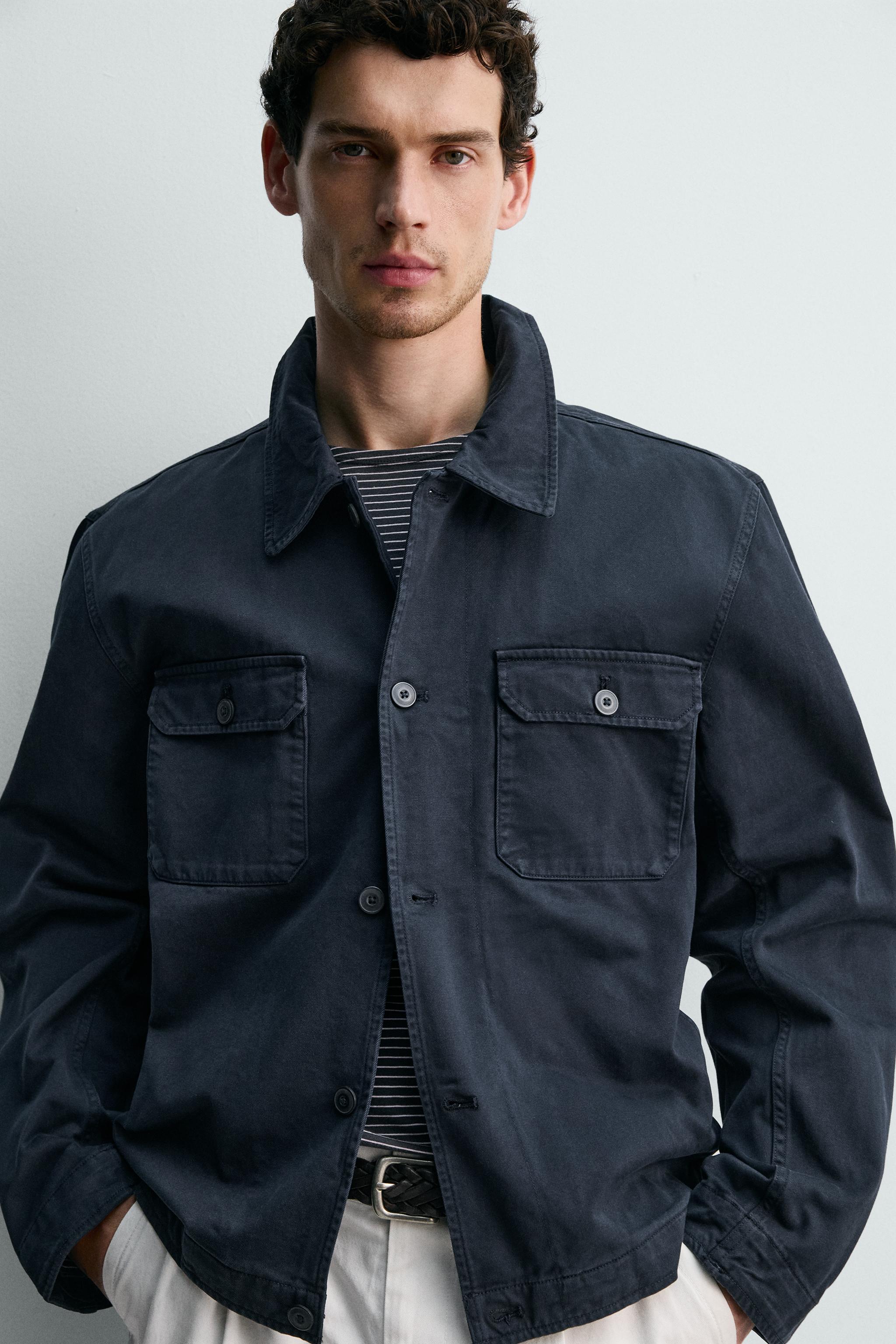 REGULAR FIT POCKET JACKET