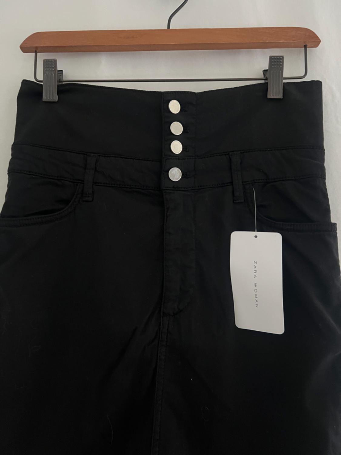 HIGH WAISTED MIDI SKIRT - Image 4