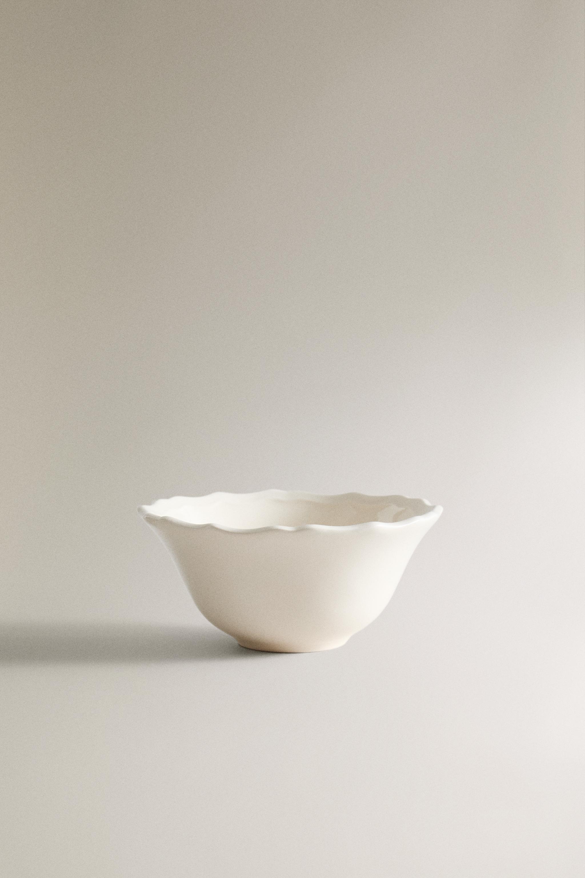 EARTHENWARE SNACK BOWL