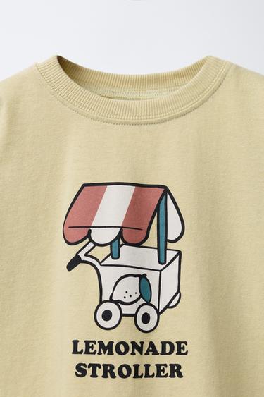 ICE CREAM PRINT T-SHIRT - Light pistachio by Zara - Image 2