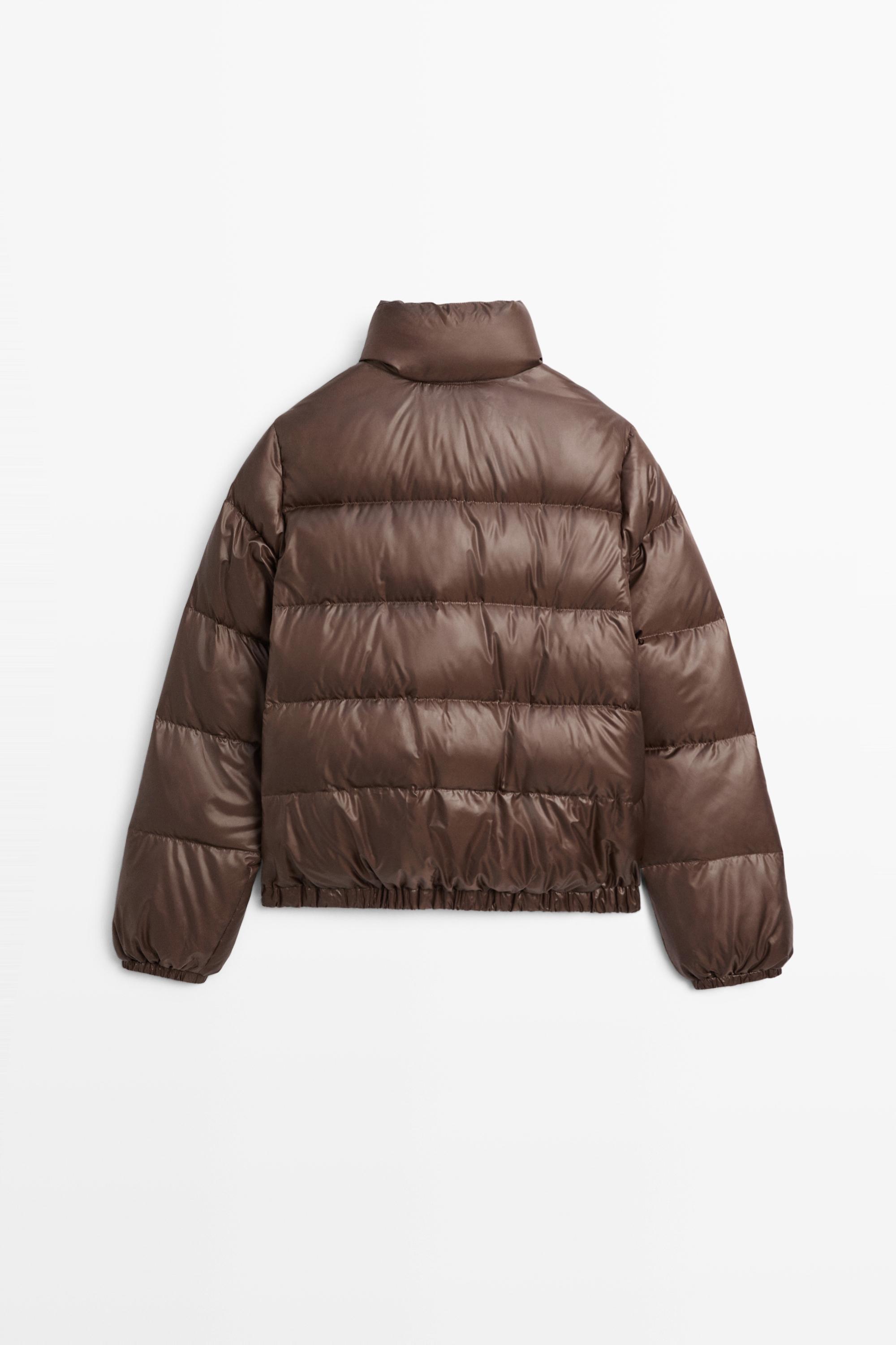Stand collar down jacket