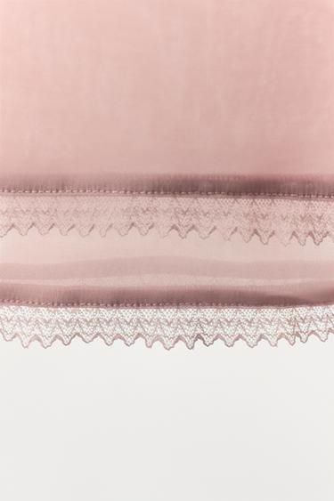 ORGANZA MIDI SKIRT - Pink by Zara - Image 7