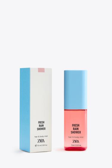 FRESH RAIN SHOWER HAIR & BODY MIST 75ML (2. 54 FL.OZ). -  by Zara - Image 2