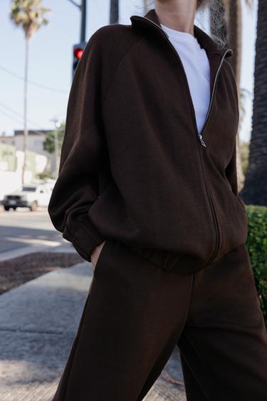 TRACKSUIT WITH JACKET AND WIDE-LEG TROUSERS - 271 by Zara - Image 2