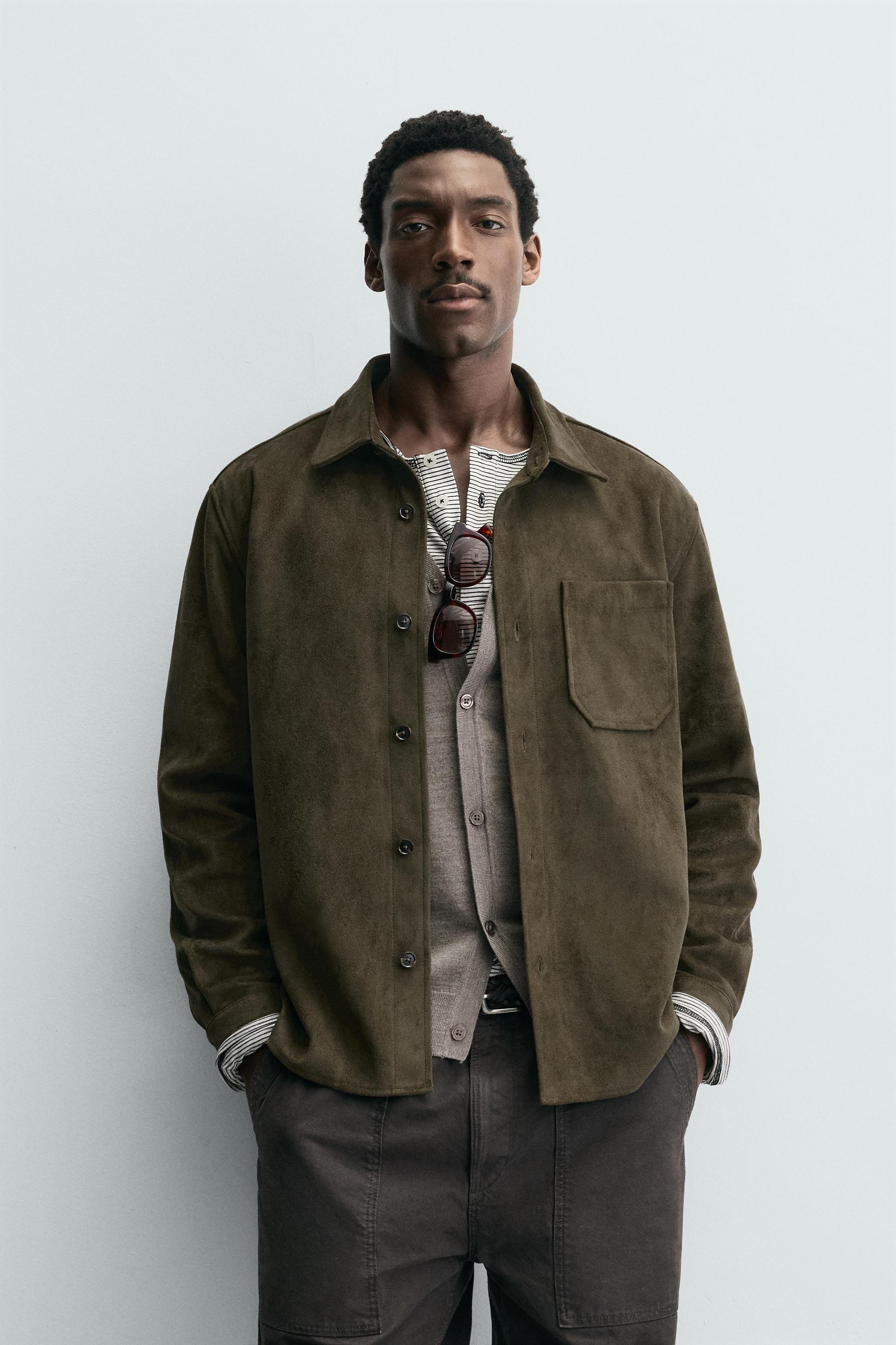 新品☆ZARA ザラ トップス付きオーバーサイズシャツ ZARA(ザラ)の「ルーズフィットオーバーサイズシャツ」 - PARTE