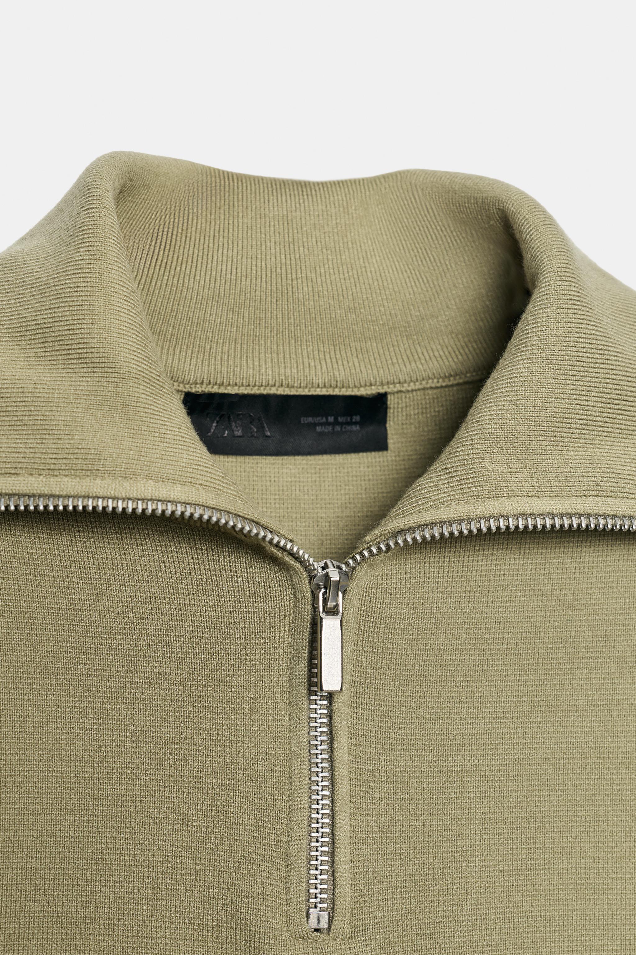SHORT-SLEVE ZIP POLO SHIRT