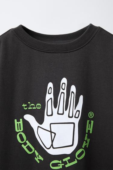 ZARA X BODY GLOVE ® FLEECE T-SHIRT - Anthracite grey by Zara - Image 2