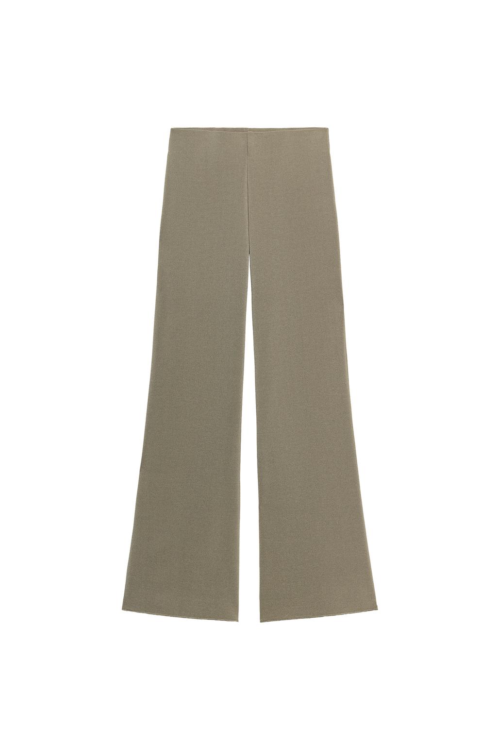 STRETCH WIDE LEG PANTS - image 3