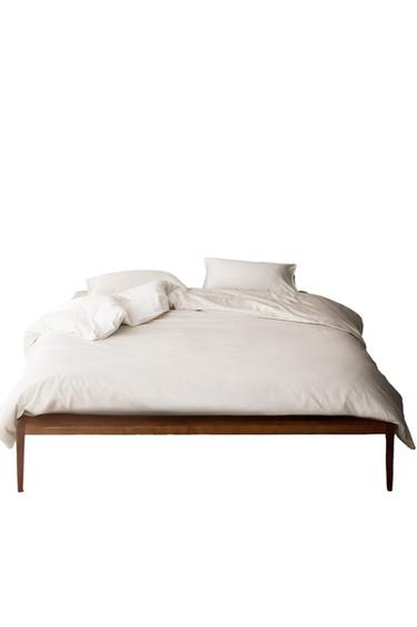 ESTRUCTURA CAMA DE MADERA - Marrón oscuro de Zara