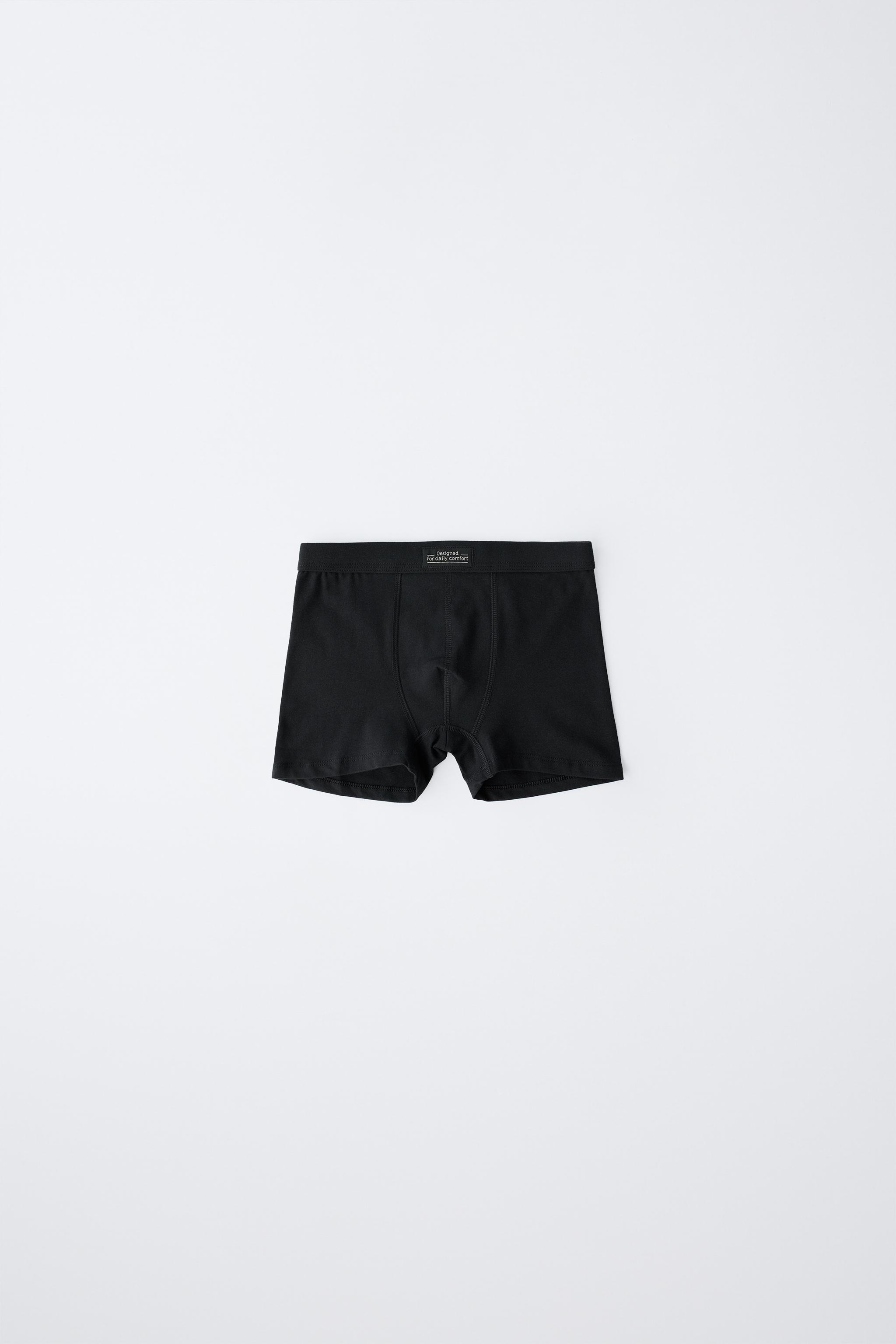 AGES 3-6 / FIVE-PACK OF STRIPED BOXERS