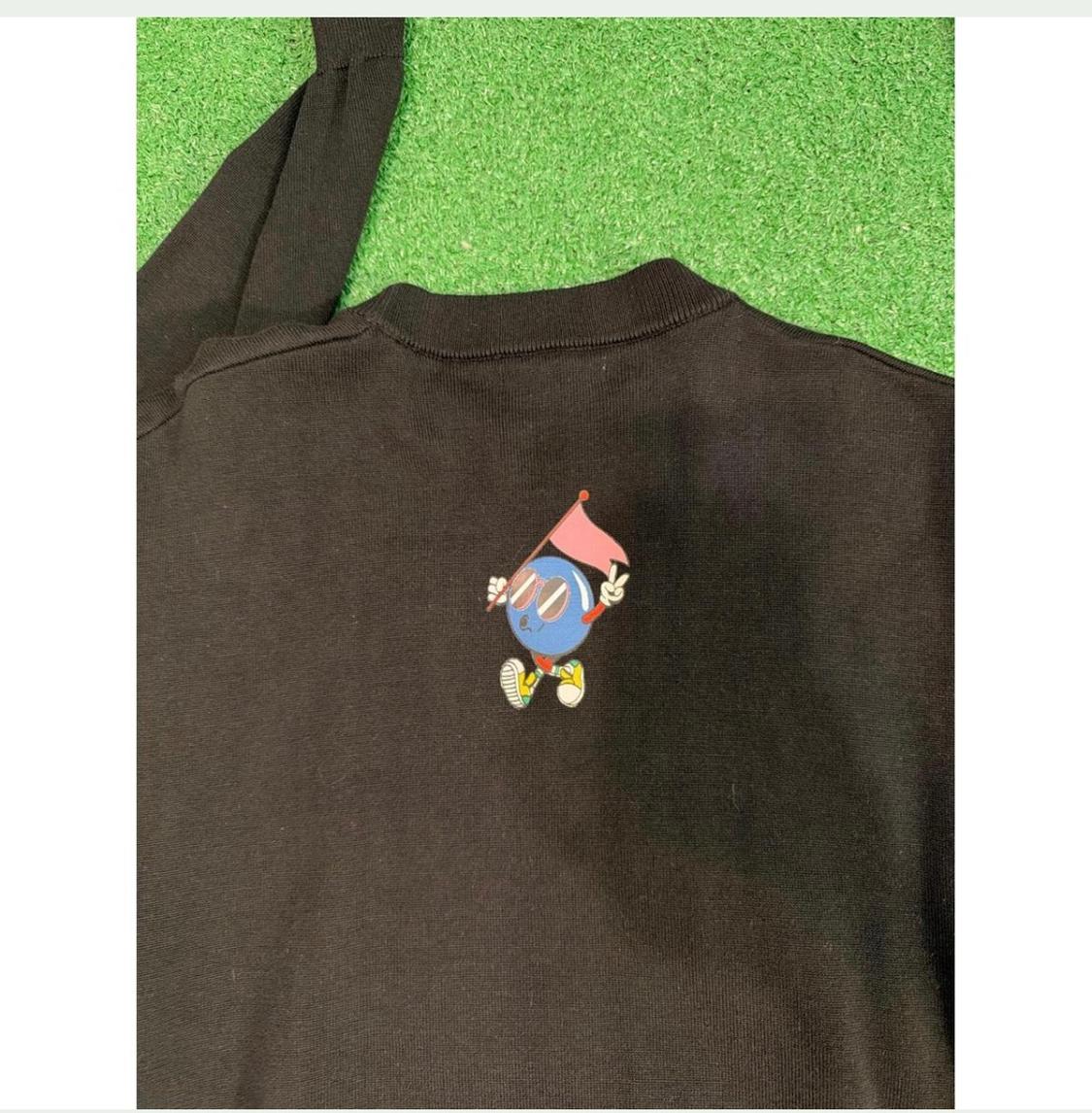 TEXT PRINT KNIT SWEATSHIRT - Image 5