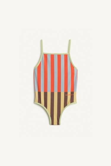 Zara STRIPED SWIMSUIT 16 - Striped
