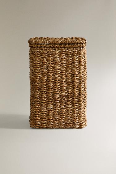 POUBELLE À PAPIER CARRÉE SALLE DE BAIN - Beige clair de Zara