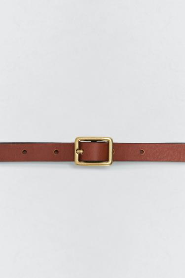 LEATHER BELT SOSHIOTSUKI X ZARA - Light brown by Zara - Image 5
