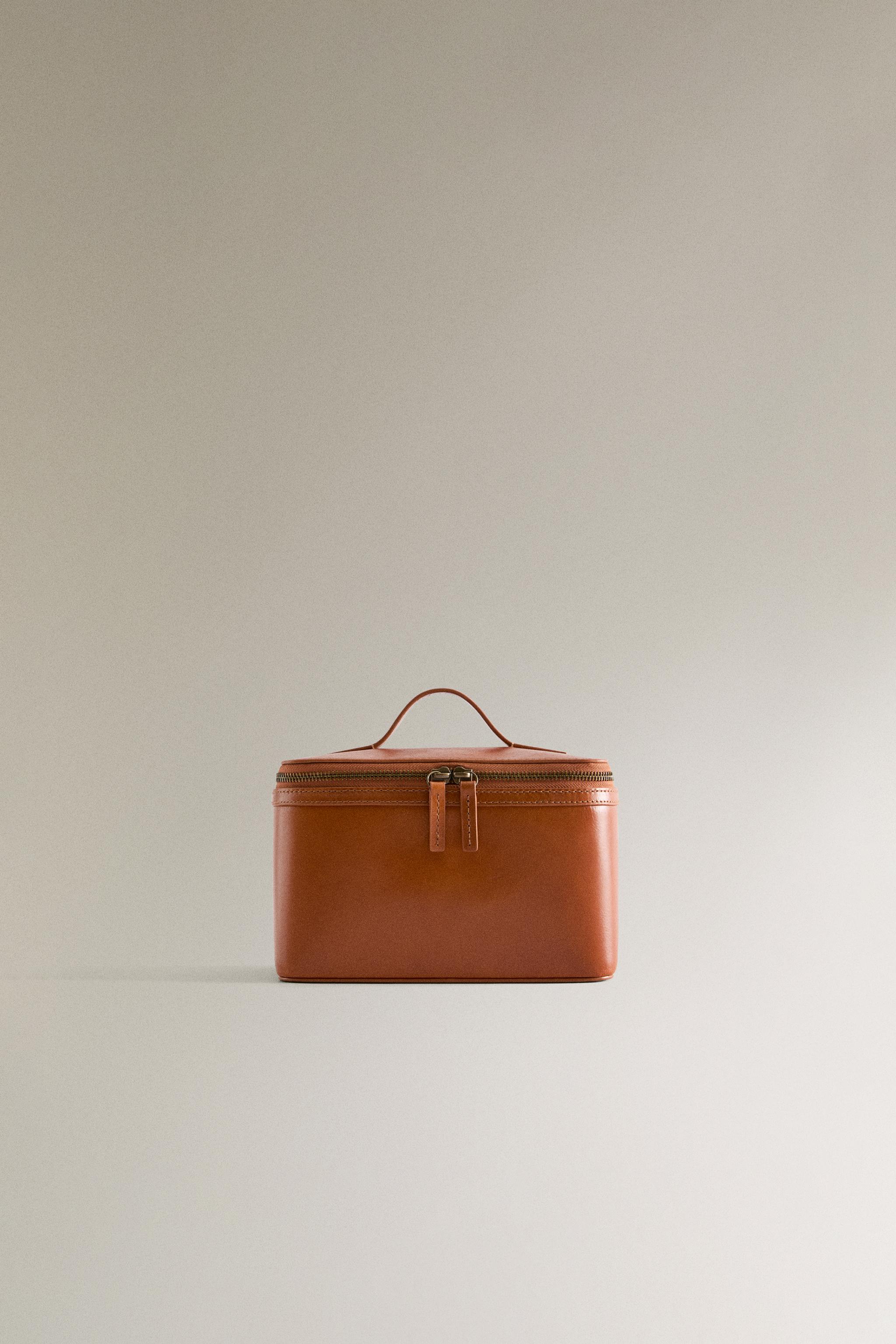 TROUSSE DE TOILETTE CUIR PETIT FORMAT