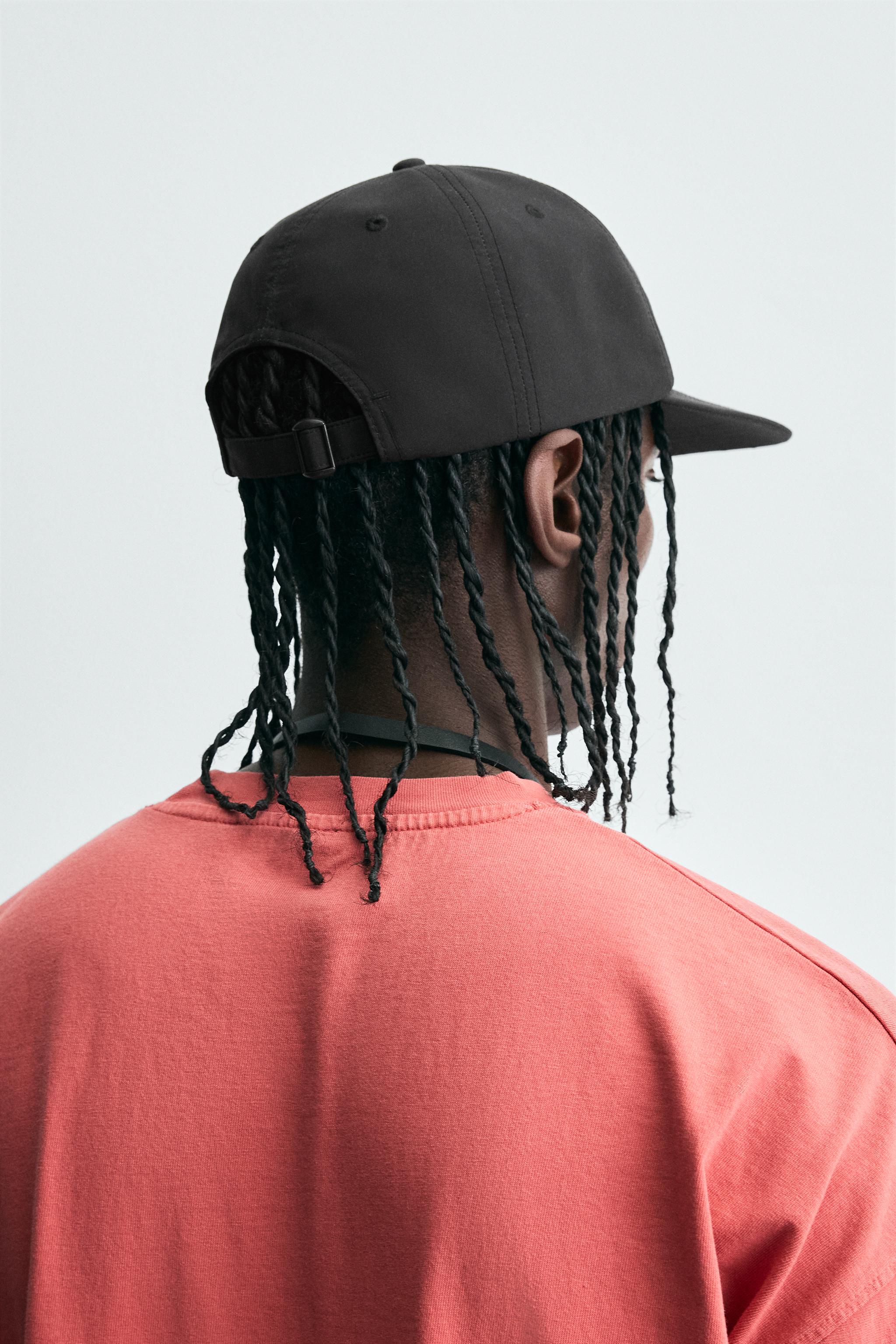 FLAT VISOR TECHNICAL CAP - Black | ZARA United States
