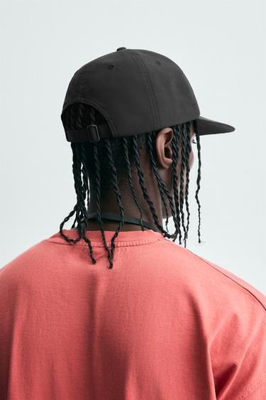 TECHNICAL FLAT PEAK CAP - Black by Zara - Image 2