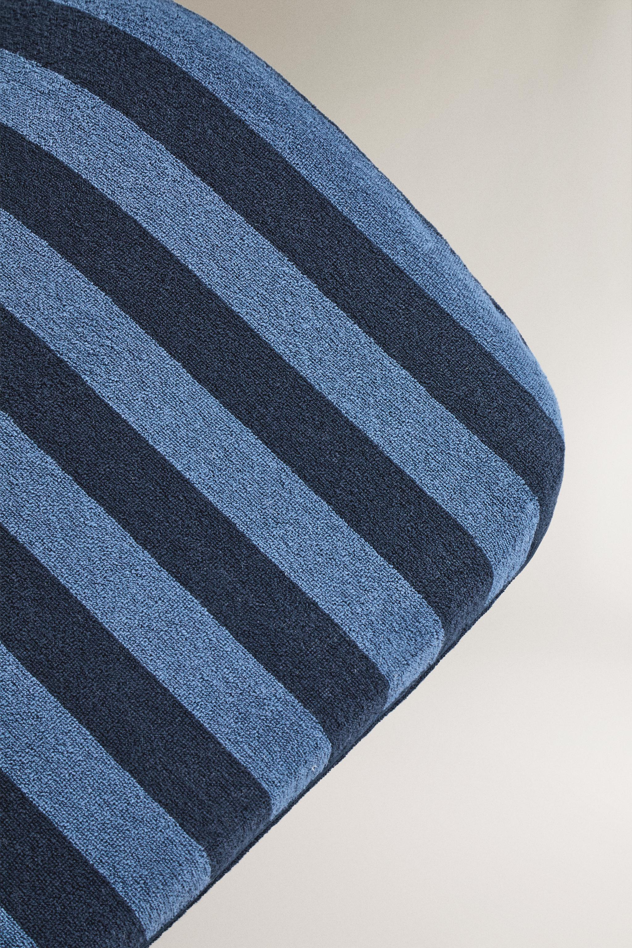 STRIPED BEACH LOUNGER COVER