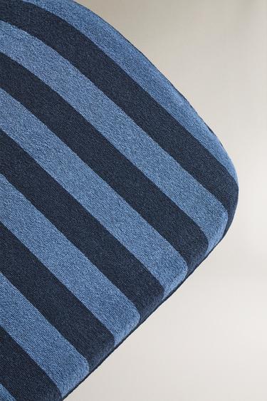 HOUSSE DE BAIN DE SOLEIL RAYURES - Bleus de Zara - Image 2