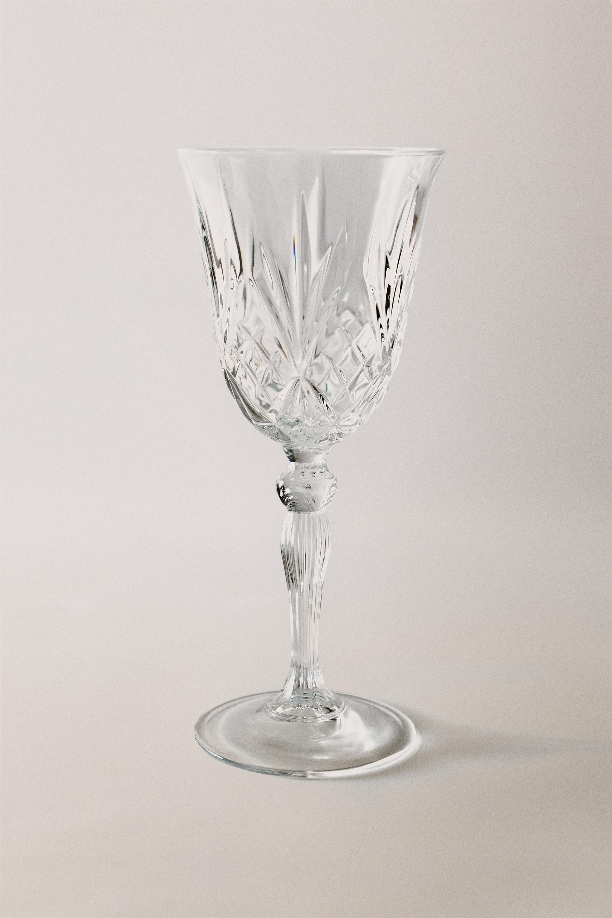 ENGRAVED CRYSTALLINE GLASS — Transparent