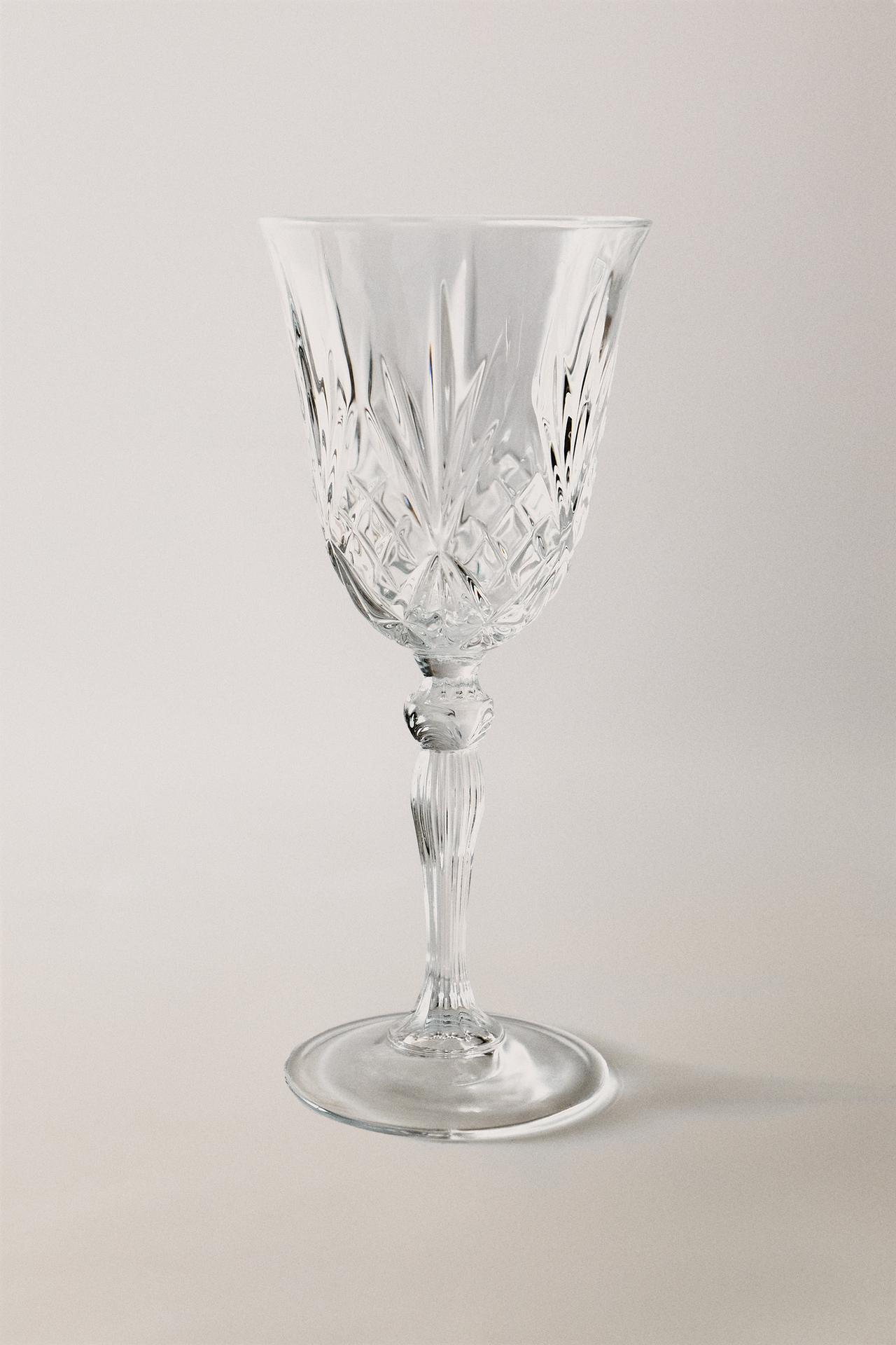 ENGRAVED CRYSTALLINE GLASS — Transparent